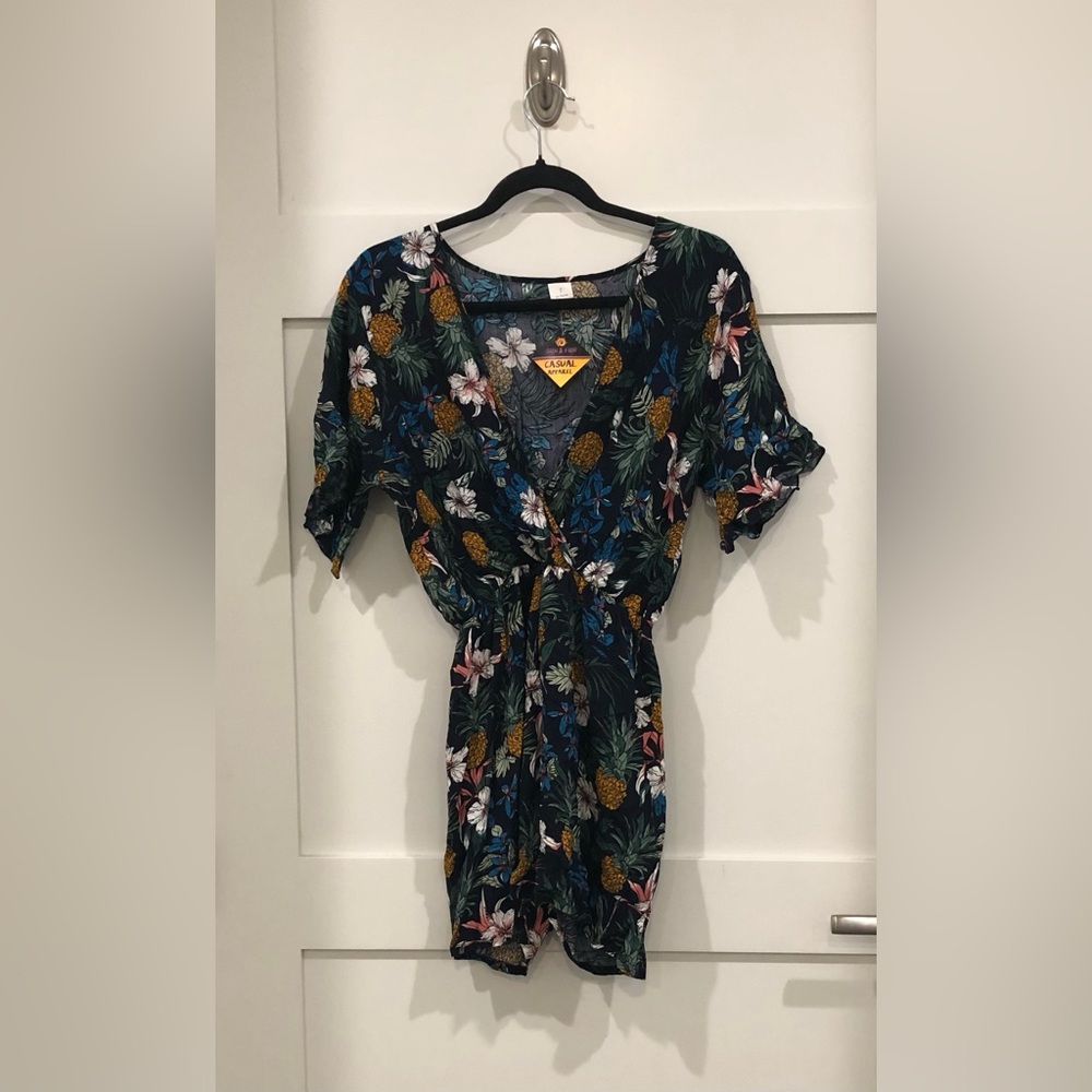 Sun & Fun Floral Romper